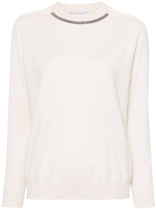 Cashmere crew neck sweater BRUNELLO CUCINELLI | M12167900C9597